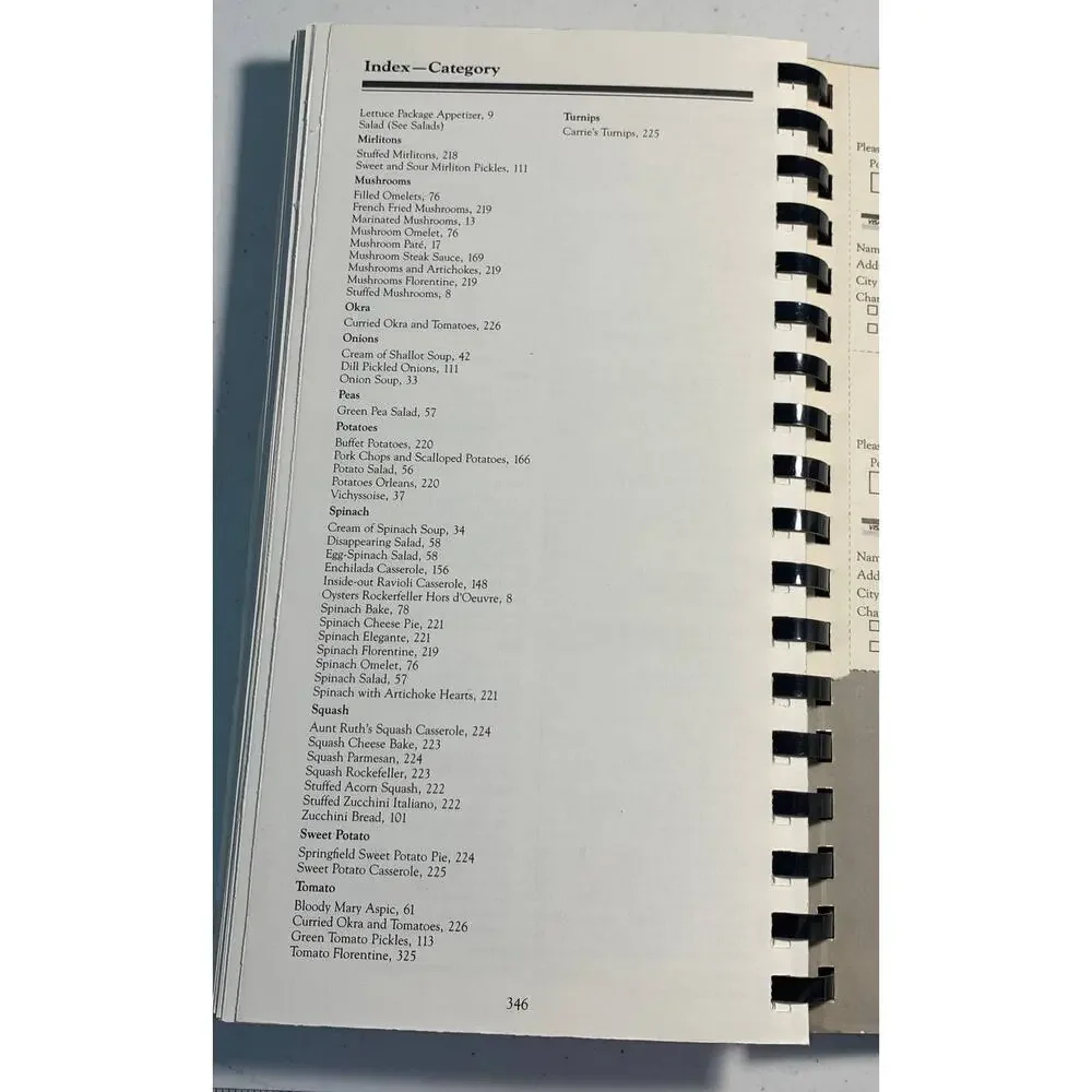 vintage cookbook La Bonne Cuisine New Orleans restaurants recipes spiral bound